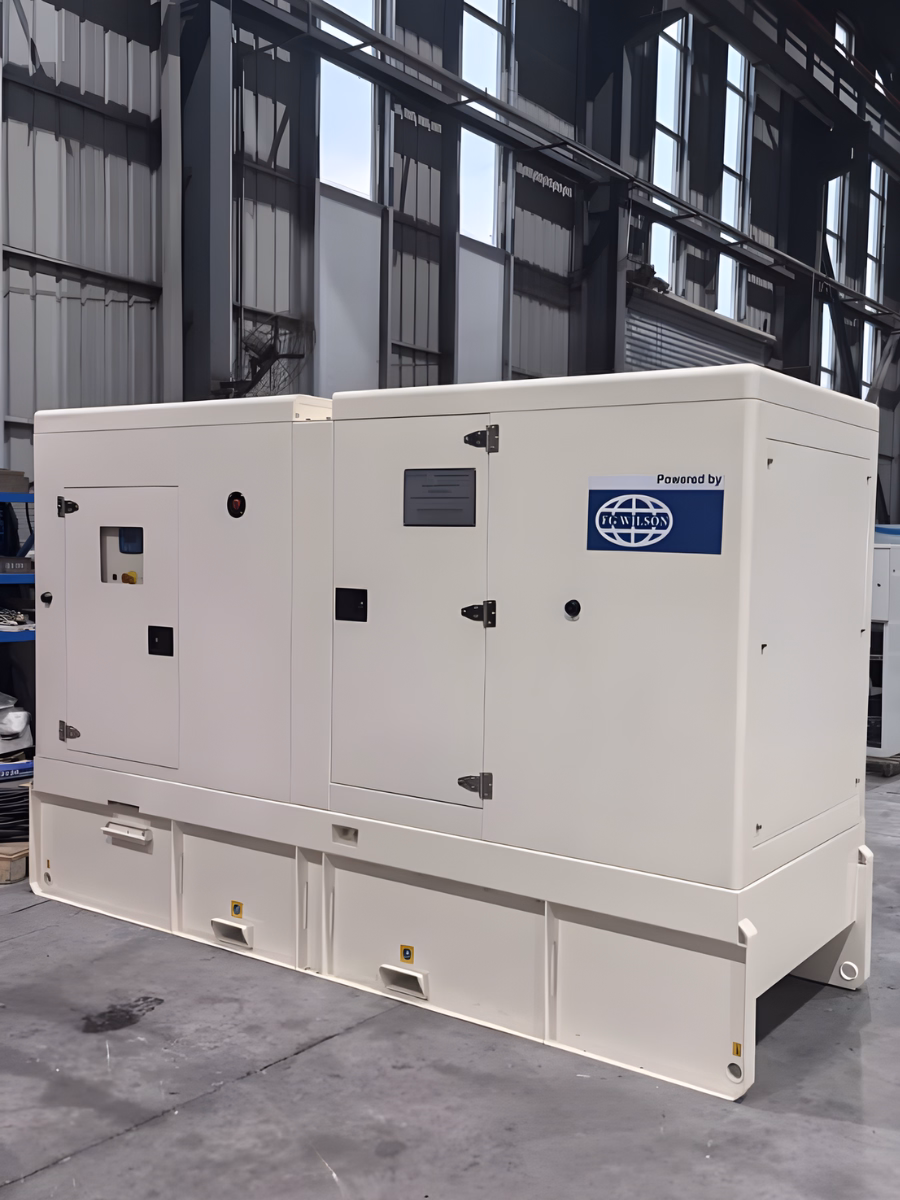 Perkins generator set with canopy and controller