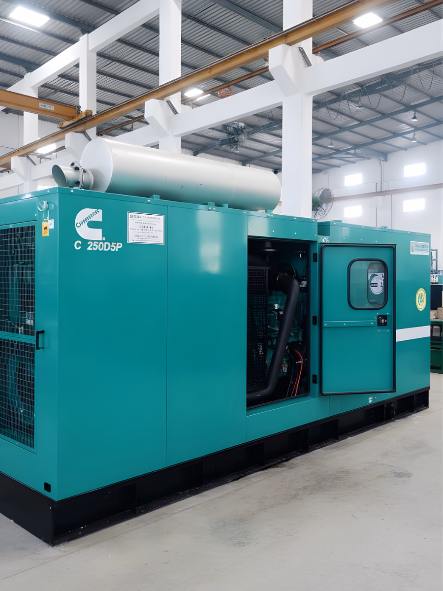 Cummins 250 kVA prime generator with ATS panel